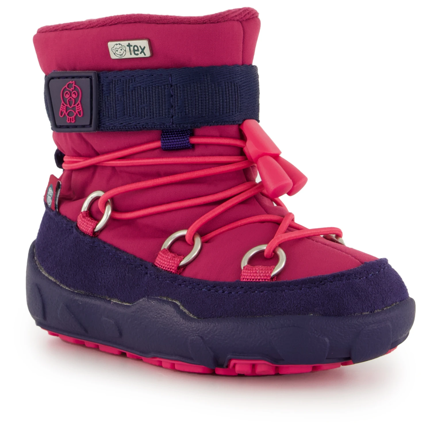 Kid's Snowy Witty Vegan Snowboot Flamingo - Winter boots Affenzahn Kid's Snowy Witty Vegan Snowboot Flamingo - Winter Boots -Outdoor Sports Gear affenzahn kids snowy witty vegan snowboot flamingo winter boots detail 2