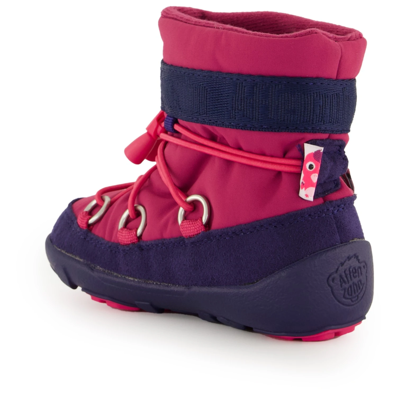 Kid's Snowy Witty Vegan Snowboot Flamingo - Winter boots Affenzahn Kid's Snowy Witty Vegan Snowboot Flamingo - Winter Boots -Outdoor Sports Gear affenzahn kids snowy witty vegan snowboot flamingo winter boots detail 5
