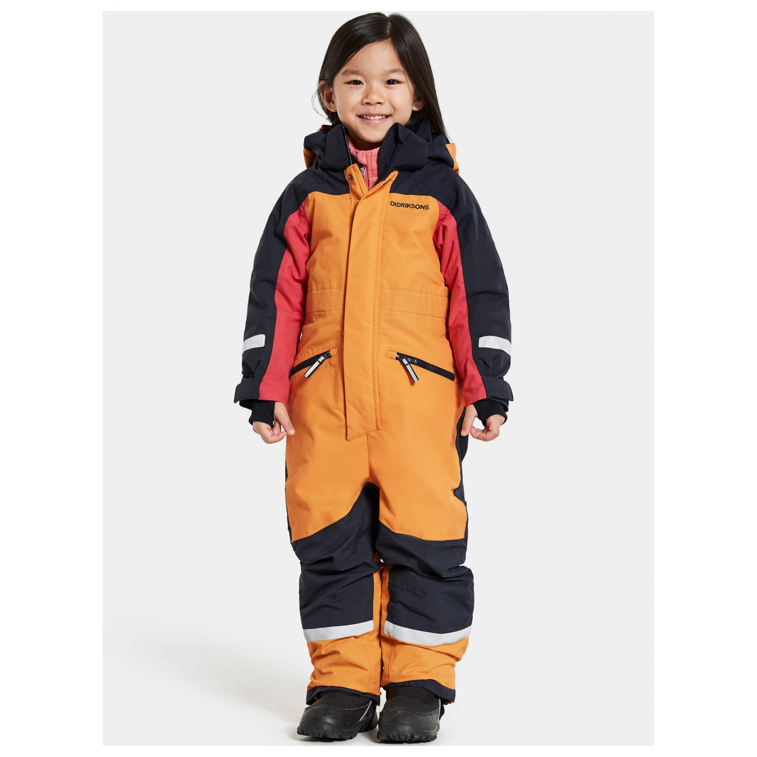 Kid's Neptun Coverall - Overall DIDRIKSONS Kid's Neptun Coverall - Overall -Outdoor Sports Gear didriksons kids neptun coverall overall detail 3