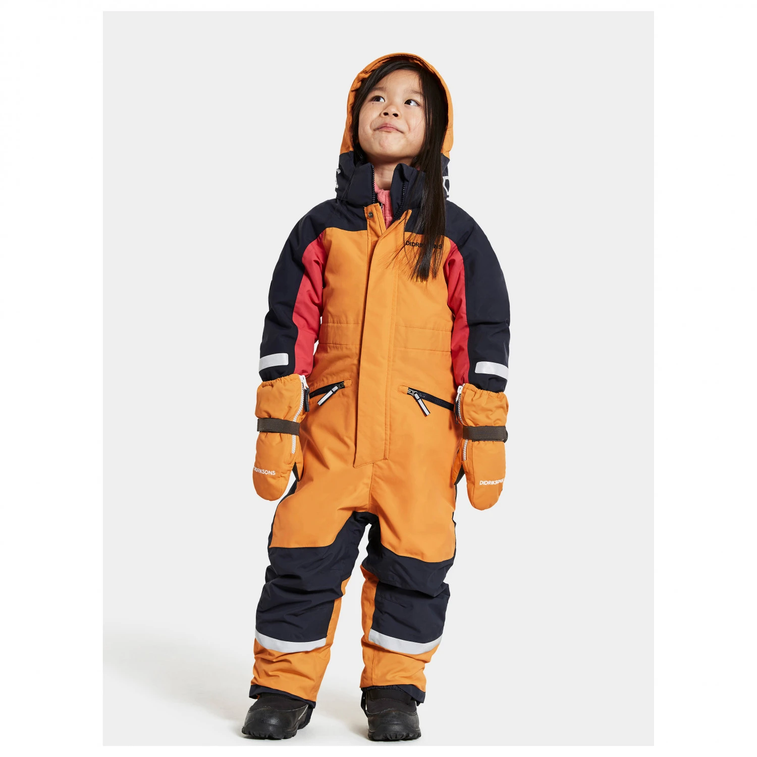 Kid's Neptun Coverall - Overall DIDRIKSONS Kid's Neptun Coverall - Overall -Outdoor Sports Gear didriksons kids neptun coverall overall detail 5