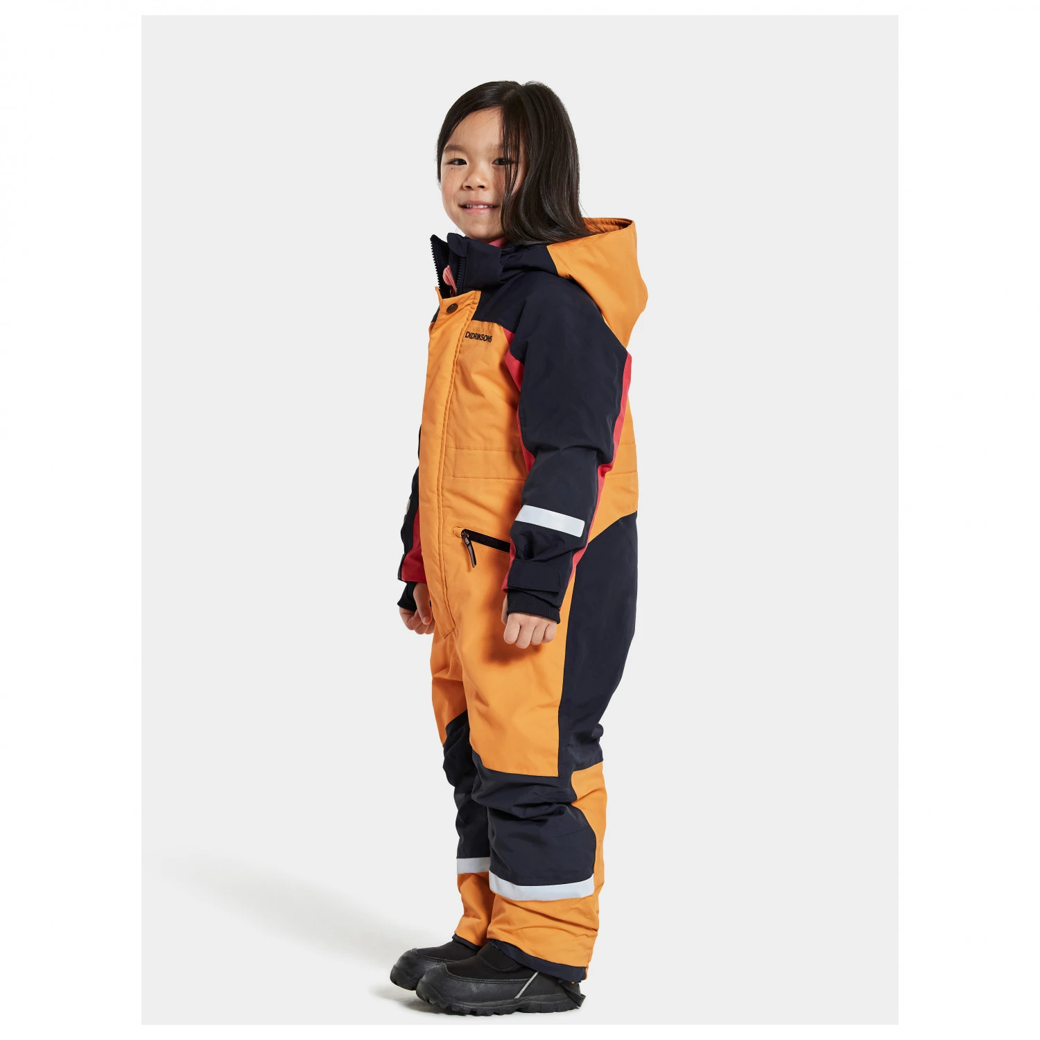 Kid's Neptun Coverall - Overall DIDRIKSONS Kid's Neptun Coverall - Overall -Outdoor Sports Gear didriksons kids neptun coverall overall detail 6