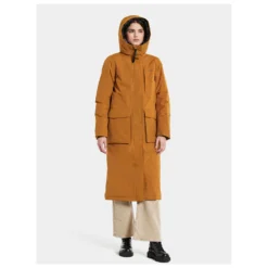 DIDRIKSONS Women's Leya Parka L 2 - Coat 3 DIDRIKSONS Women's Leya Parka L 2 - Coat -Outdoor Sports Gear didriksons womens leya parka l 2 coat detail 4