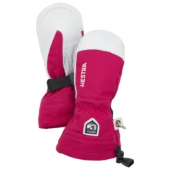 Hestra Kid's Army Leather Heli Ski Mitt - Gloves