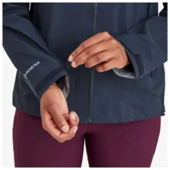 Montane Women's Phase Lite Jacket - Waterproof Jacket -Outdoor Sports Gear montane womens phase lite jacket waterproof jacket detail 5