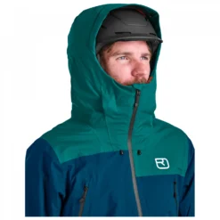 Ortovox 2L Swisswool Sedrun Jacket - Ski Jacket -Outdoor Sports Gear ortovox 2l swisswool sedrun jacket ski jacket detail 4