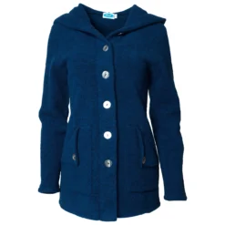 Women's Wollfleecekapuzenjacke Mona - Merino Jacket
