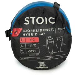 Stoic BjörklidenSt. Hybrid -4°C - Down Sleeping Bag -Outdoor Sports Gear stoic bjoerklidenst hybrid 4 c down sleeping bag detail 10