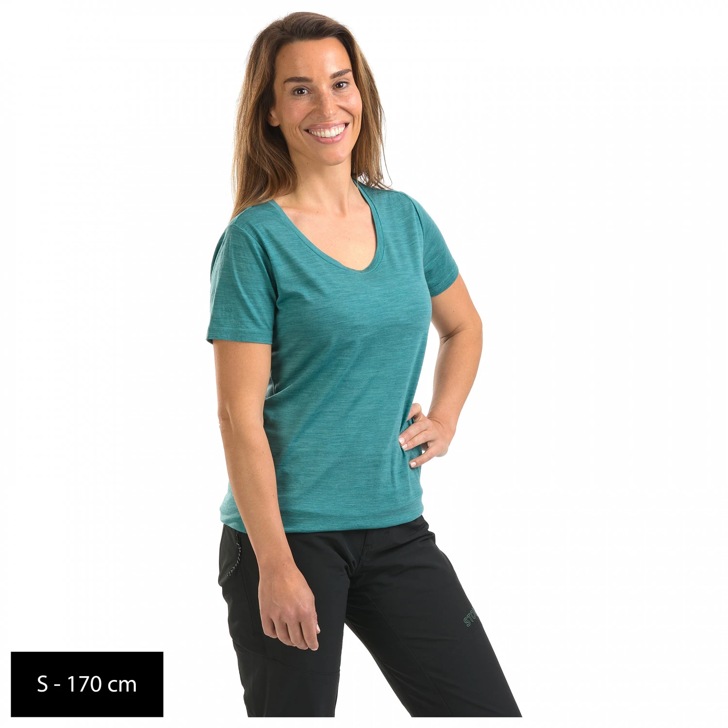 Women's Merino150 HeladagenSt. T-Shirt - Merino shirt Stoic Women's Merino150 HeladagenSt. T-Shirt - Merino Shirt -Outdoor Sports Gear stoic womens merino150 heladagenst t shirt merino shirt detail 10